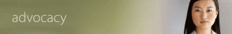 Image of Advocacy banner