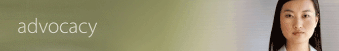 Image of Advocacy banner